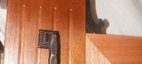 Detailed Close-up of Head Board bed Post